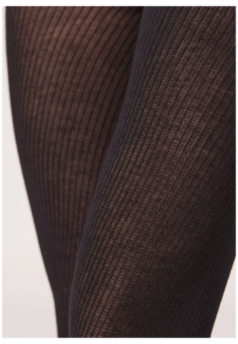 Dres Penti Lovely 50 DEN ,,Doris'' – Model Raiat, culoare negru Engros